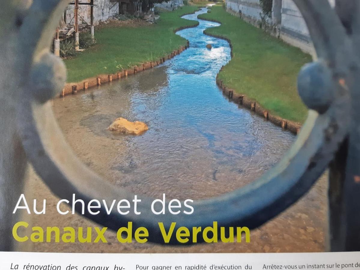Au Chevet Des Canaux De Verdun Экстерьер фото
